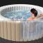 Inflatable SPA Pool Freestanding Pool Outdoor SPA Bubble Hot tub