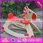2016 new design baby funny toy wooden rocking horses for sale W16D088