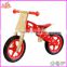 2015 hot sale high quality wooden bike,popular wooden balance bike,new fashion kids bike W16C076-D8