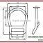 Personal Protective Equipment Forged Bent D-Ring