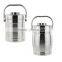 China Metal Ice Bucket Manufacture OEM Insulated ice bucket stainless steel mini ice bucket with Lid