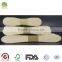mini birch wooden paper wrapped ice cream spoon