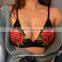 Sexy Bra and Panty New Design Sexy Hotlace Triangle Bra Girls Sex Picture Sexy Boob Bra Tank Top Lingerie