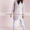 2016 new style girls grey wool cocoon coats elegant design