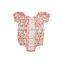 Summer Short Smocked Bubble Toddler Clothes Baby Rompers Custom Print Cotton Baby Romper