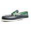 Branded boat casual shoe  stock men genuine leather shoes