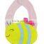 Wholesale  applique cotton custom soft animal wholesale dental baby bibs necklace