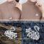 2015 Newest Austrian rhinestone brooch,high quality swan shape brooch
