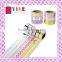 6 pure colors washi tape one set adhesive paper gold stamping carton packing