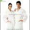Waffle Cotton Embroidered Robe and Waffle Bathrobe for Couple Shawl/kinomo Style Robe