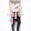 Wholesale Clothing Fashion Short Seeve Printed Men t shirt iron on letters H- 061