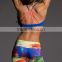 Custom Polyester Spandex Women Yoga Clothing Ladies Fitness Sports Wear