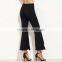 Wholesale Womens Scallop Waist Asymmetric Long Palazzo Pants With Kurti Ladies Casual Yoga Pants Trousers