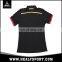 Custom New Stripe Design Cut And Sew Men's Polo Shirts