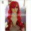 Children Girls Party Synthetic Long Red Mermaid Costume Wigs HPC-1102