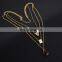 New arrivals 3 layers chains waterdrop and geometry necklace