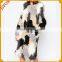 Colourful Mongolian Fur Long Section WIth Packet Women Coat Fur Trim