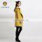 High Quality 2017 New Lady Yellow Winter Coat Fashion