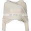 Ladies hot sales 100% merino wool knit poncho sweater