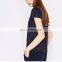 2017 Latest Design Plain Tops For Printing Short Sleeve Slim Fit High Quality Girls Fashion T Shirt