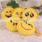 New popular design plush emoji wallet Souviners gift cute emoticon plush pocket money bag wholesale