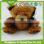 custom 12 inch dark brown plush stuffed teddy bear toys