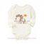 Ins Hot Sale Baby Long Sleeves Cotton Bodysuit Newborn Baby Clothes With Embroidered Lion Pattern suit for 0-24 Months