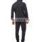 Top Latest Design Sealed Zipper Sport Tracksuit Custom Slim Fit Plain Mens