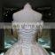 2017 new product beade off shoulder dress a line ball gown