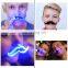 Christmas Decoration Gifts Cool Nightlight, LED Luminous Hairy Mustache Shape Light Up Night Light Flashing Cool