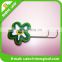 Eco-friendly material and flower shape soft pvc book mark
