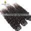 Tangle and shedding free brazilian mongolian 4c afro kinky curly human hair weave