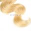 The best Color#613 Body Wave peruvian soft silky hair extension