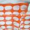 Orange safety fence barrier/orange plastic safety fence/safety fence mesh