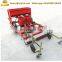 Peanut membrane seeder with garden fertilizer applicator film mulch laying machine