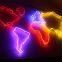 New colorful led letter sample Poster Acrylic Neon Light Sign