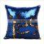 reversible sublimation sequin throw pillow case cover