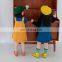 2020 autumn all-match bow corduroy strap  children's skirt