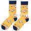 Novelty cute knitting printed customized animal socks women wholesale