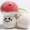 Soft stuffed squeaky pet toy fruit cheap small toy for pet