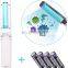 Portable Handheld Folding UV Ultraviolet Stone Fluorescent Tube Sterilization Lamp Home Travel Handheld Disinfection Lamp
