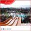 Commercial Water Park Slides For Swimming Pools With Rainbow Slides
