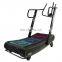 Running woodway machine Curved treadmill & air runner non-motorized new fitness self-powered treadmill commercial  gym use