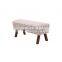 French Style Upholstery Bench,Wooden Frame Bench,Long Upholstery Bench