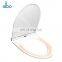 Open Front Elongated Soft Close Toilet Seat Cover Set