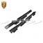 PP Material+Forged Carbon Fiber Side Skirts Car Front Bumper Chin Rear Bumper Lip Body Kit For Nissan GT GTR