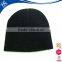 Youth wholesale winter knitted wool high quality man hat design