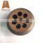 Hot sell hydraulic pump parts A6VO80 Cylinder block