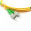 FC APC SC APC Duplex Single mode G652D PVC cordon de raccordement en fibre Fiber Jumper fc sc apc patch cord
