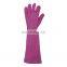 HANDLANDY Gauntlet garden gloves work gardening gloves for women
